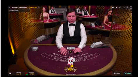 diamond vip blackjack con crupier en vivo