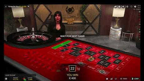 ruleta en vivo con crupier que habla espanol